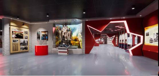 誰(shuí)說(shuō)黨建紅色館都是土味館？真正以現(xiàn)代，科技于一體的紅色黨建展館設(shè)計(jì)欣賞插圖(2)