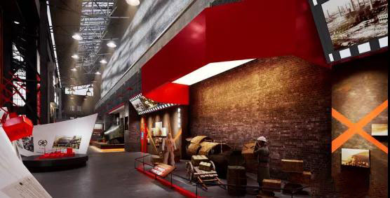 誰(shuí)說(shuō)黨建紅色館都是土味館？真正以現(xiàn)代，科技于一體的紅色黨建展館設(shè)計(jì)欣賞插圖(5)