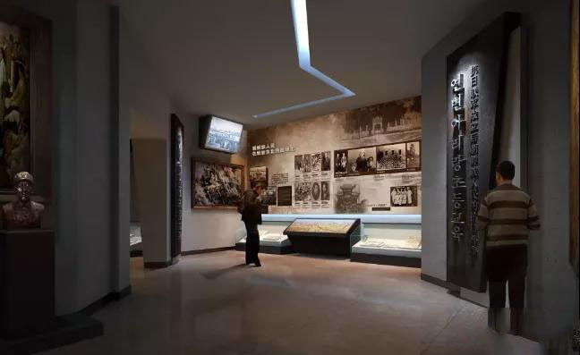 文化館的實際計劃：創意設計理念，展覽面積要求和陳列室照明等插圖