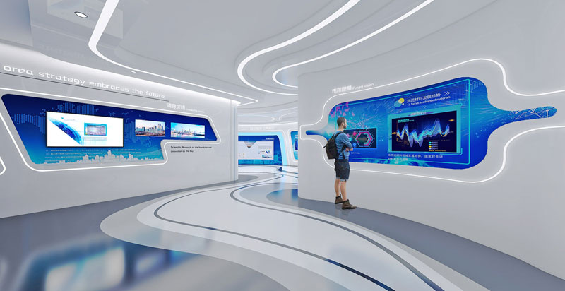 營銷性企業(yè)展廳內(nèi)容設(shè)計原則插圖