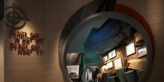 文化展廳設計要正確把握實中有虛，虛中有實插圖