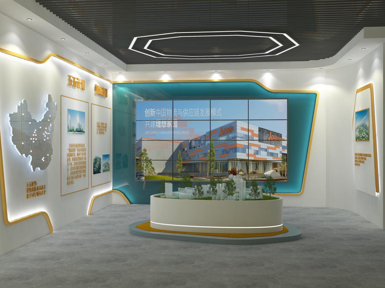 如何設計企業形象展廳?插圖(3) 企業形象展廳設計