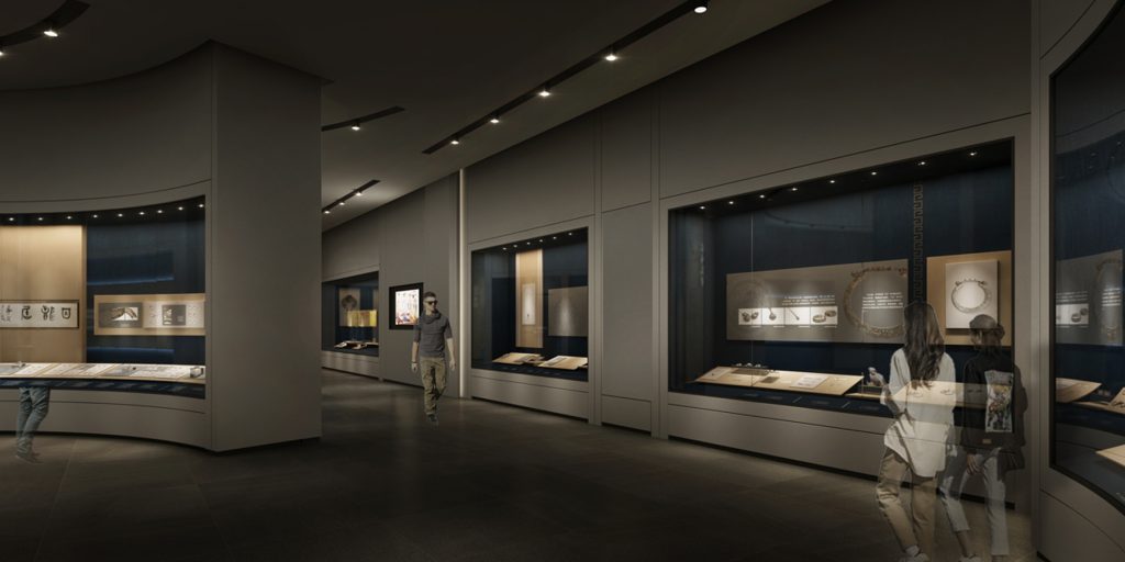 企業展廳設計是企業對自身企業文化的有效創新形式插圖